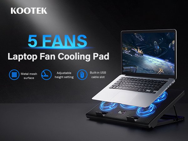 33480021-ddbd-4e71-b06e-bd2a942ee93d.__CR0,0,600,450_PT0_SX600_V1___ Kootek Laptop Cooling Pad Blue