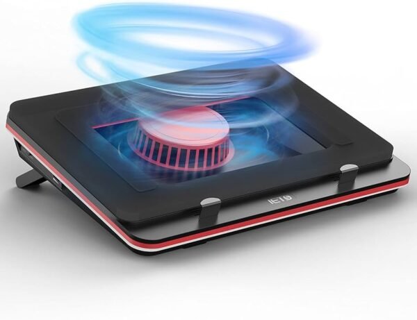 GT500 Powerful Turbo-Fan 4200 RPM Laptop Cooling Pad with Infinitely Variable Speed