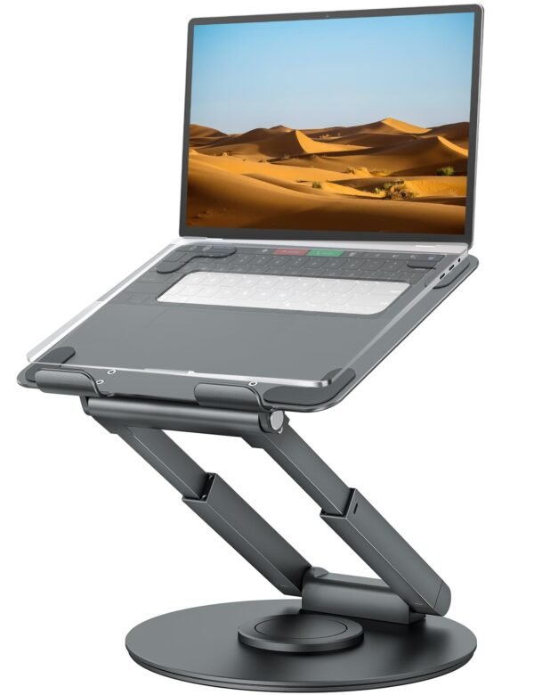 61BilDos9dL Telescopic Laptop Stand for Desk Gray