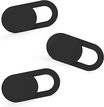 61cAAUgI9HL._AC_UF350,350_QL50_ Webcam Cover 3 Pack Black