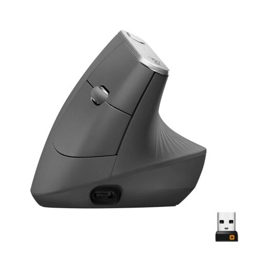 Logitech MX Vertical Wireless Mouse Graphite