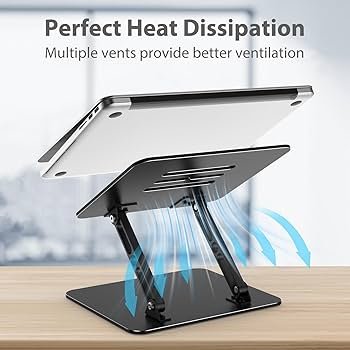711WxeyzAXL._AC_UF350,350_QL80_ Adjustable Laptop Stand for Desk Notebook Stand Compatible
