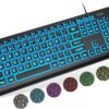 Large Print Backlit Computer Keyboard