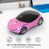 Pink Wireless Car Mouse