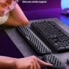 Vaydeer Wrist Rest for Keyboard and Mouse Computer Ergonomic Wrist Support Pad Soft Memory Foam Arm Cushion for Desk Palm Hand Office Laptop Typing