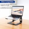 Aluminum Laptop Stand Black