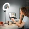 Evershop Ring Light for Laptop Desk Clip On