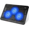 Laptop Cooler Cooling Pad Black