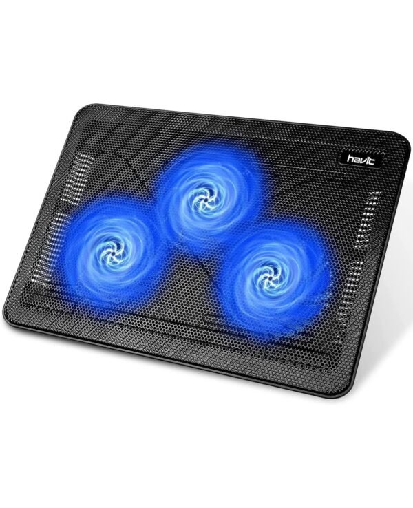 Laptop Cooler Cooling Pad Black