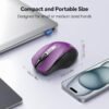Wireless Mouse 2.4G Ergonomic Optical Mouse