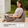 814npERt9zL._AC_UF894,1000_QL80_ HUANUO Portable Lap Laptop Desk with Pillow Cushion