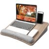 81kDE0FCL0L HUANUO Portable Lap Laptop Desk with Pillow Cushion