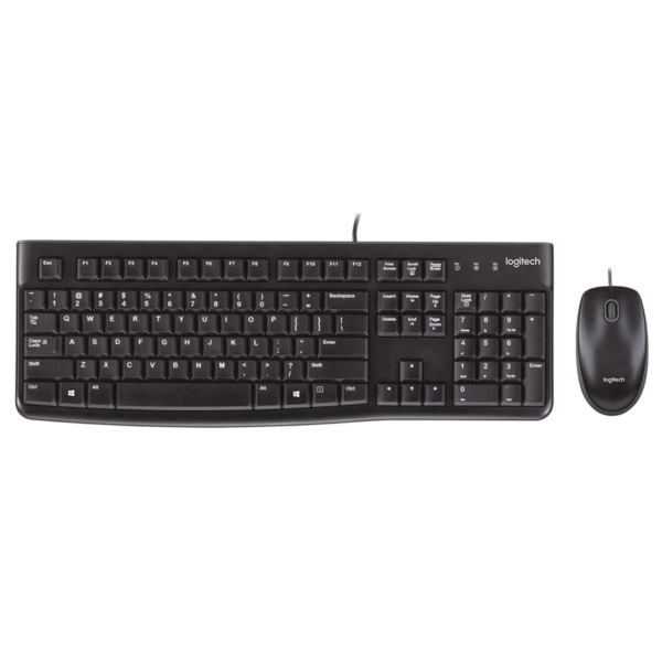 Logitech MK120 Wired Keyboard and Mouse Combo