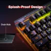 TECKNET Gaming Keyboard Whisper Quiet Gaming Switch