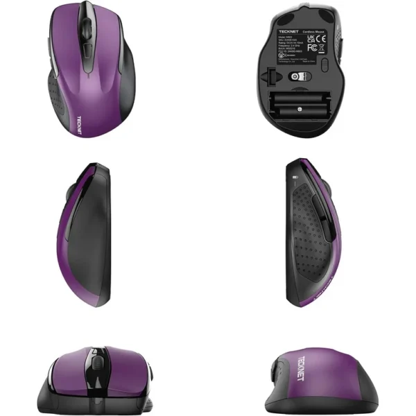 Wireless Mouse 2.4G Ergonomic Optical Mouse